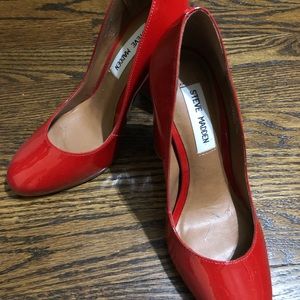 Steve Madden Red Heels